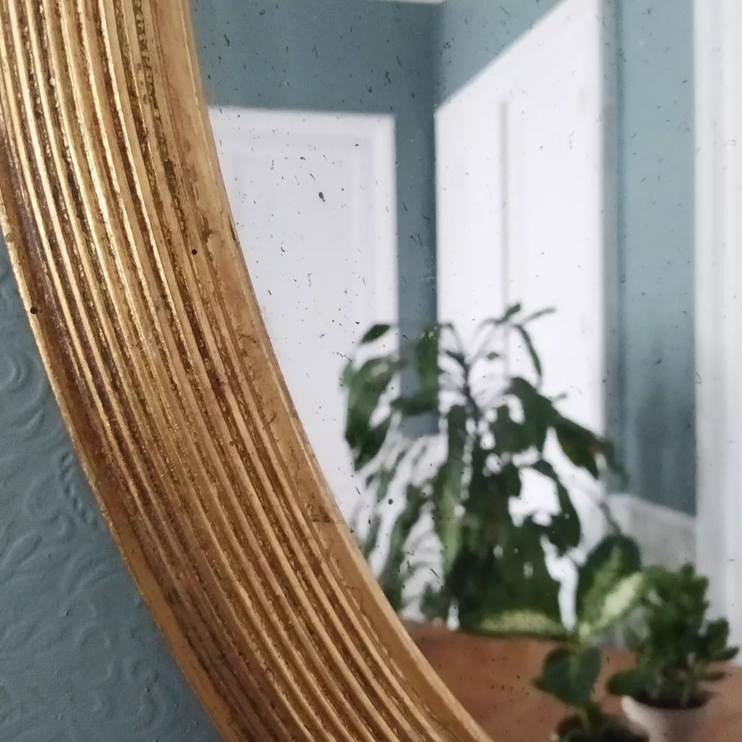 Oval mirror, 75x54 cm