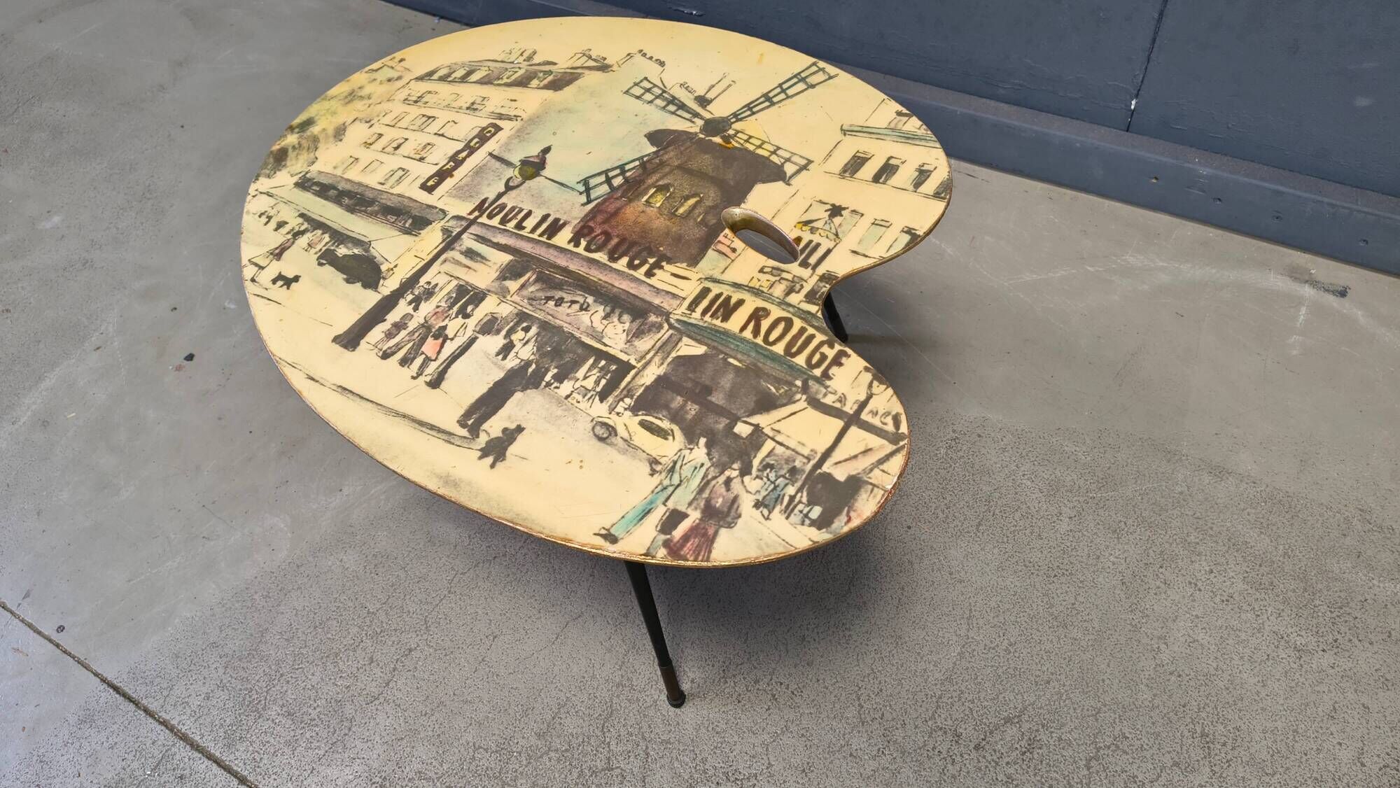 Vintage Italian coffee table, 1950s