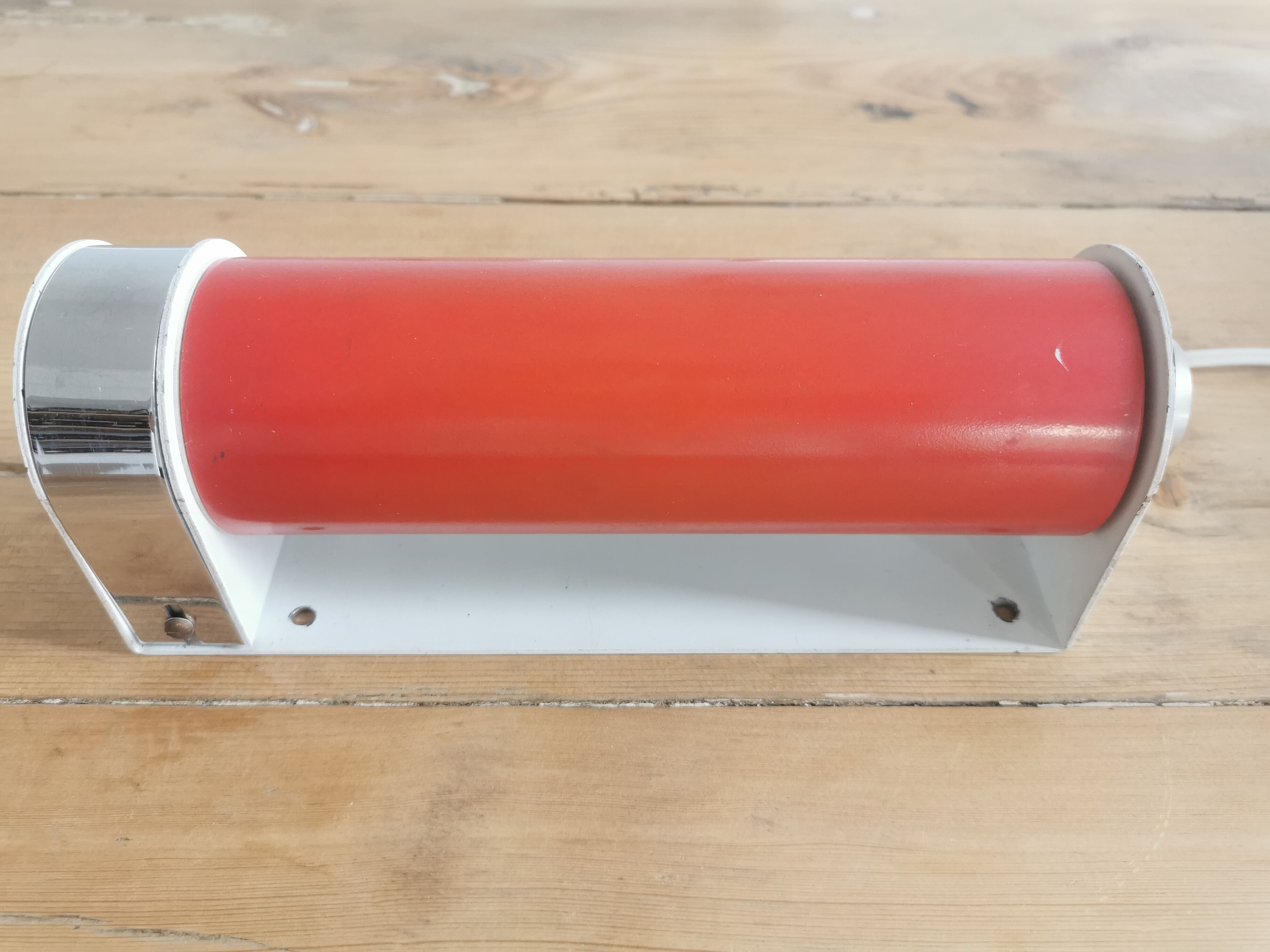 Vintage roller wall light