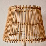 Vintage wooden table lamp