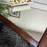 Mirror coffee table and compass legs