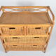 Rattan dresser