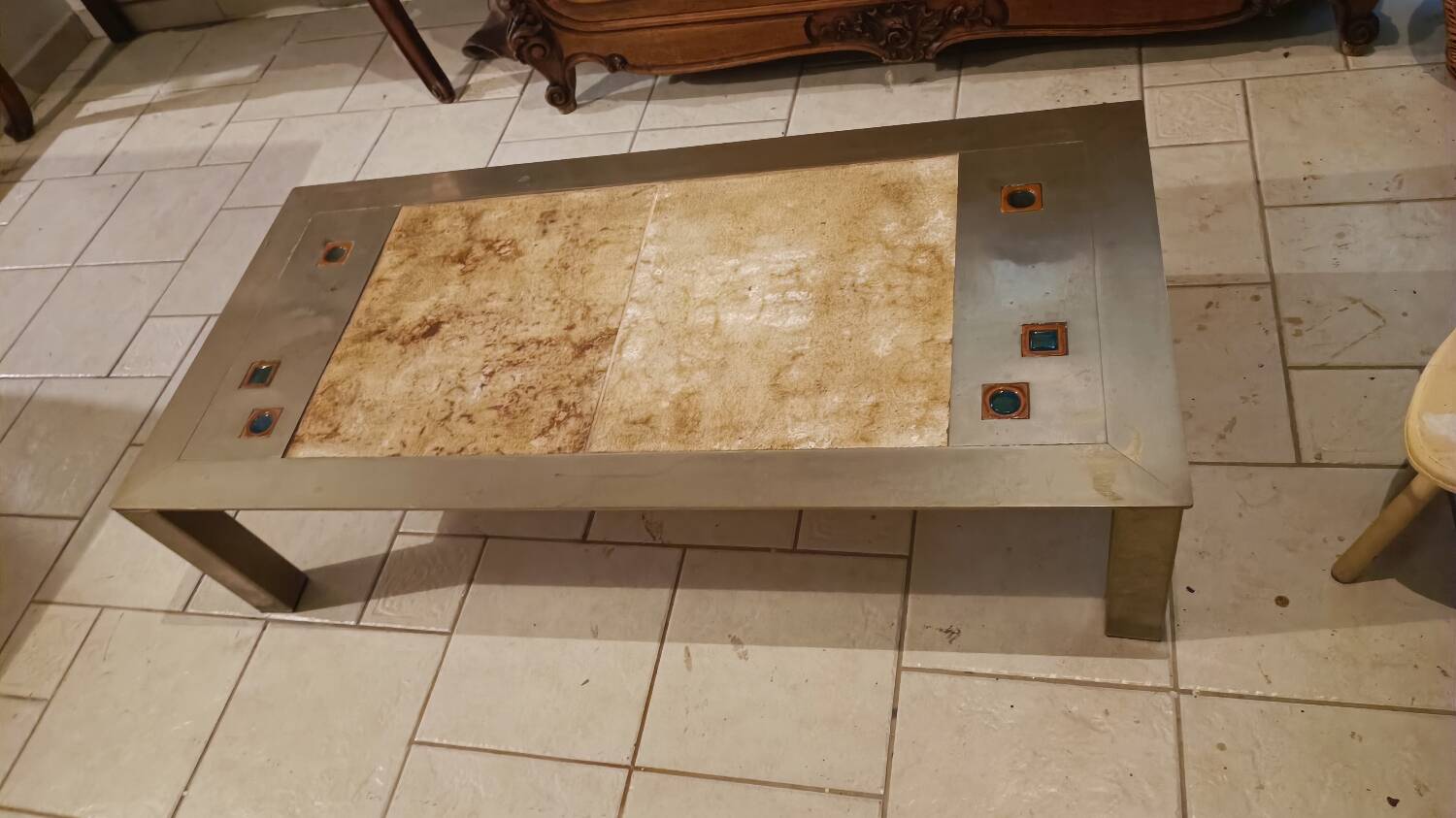 Table basse de createur