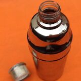 1960s bottle, shaker lacquered glass chrome 75cl height: 225mm