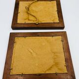Duo of wooden frames