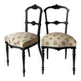 Paire de chaises Napoléon III