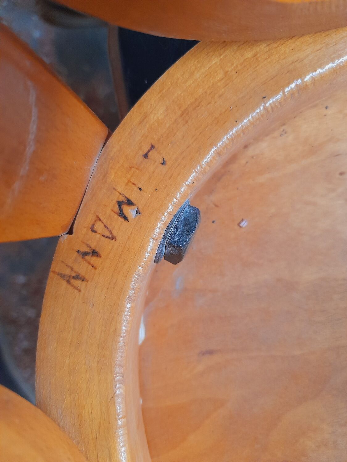 4 mismatched Baumann/Luterma bistro chairs