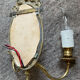 Antique Louis XVI style wall light in bronze