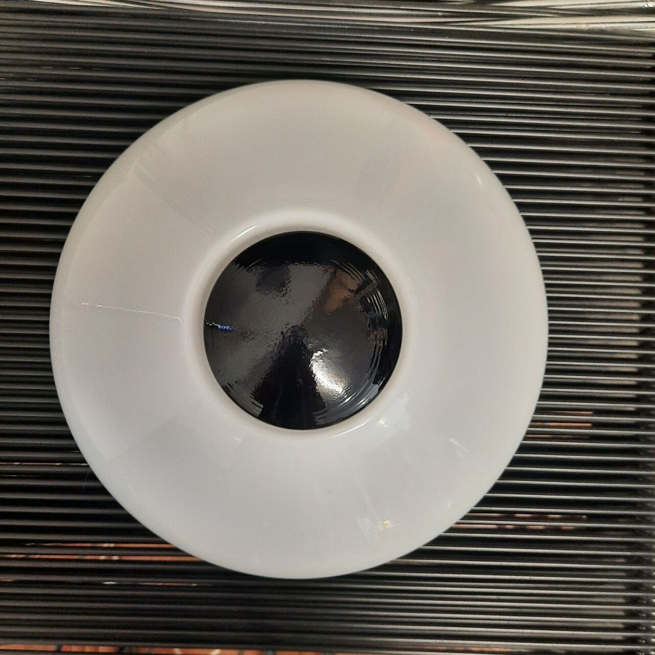 Pair of polychrome Murano glass wall lights, 1990s.