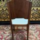 Série de 6 chaises art deco