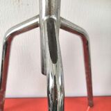 Tabouret d'atelier métallique tripode design années 60 - 70