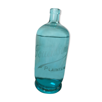 Blue jug out of a Seltzer siphon bottle