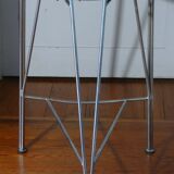 Pair of stools, Pascal Mourgue, model "Lune d'argent", 80s