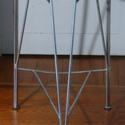 Pair of stools, Pascal Mourgue, model "Lune d'argent", 80s
