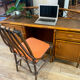 Vintage bamboo and rattan desk – 1960s-70s