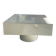 Table basse en laque blanche