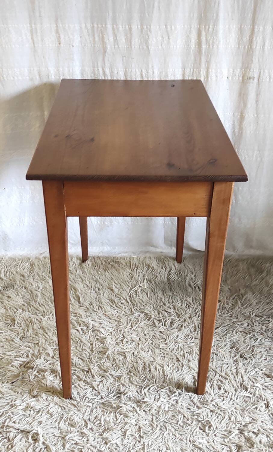 Vintage solid wood desk - mid. 20th century