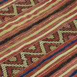 Anatolian handmade kilim rug 222 cm x 128 cm