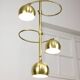 Vintage Italian Brass Ceiling Chandelier