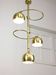 Vintage Italian Brass Ceiling Chandelier