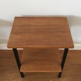 Pair of solid oak bedside tables