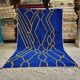 Handmade traditional pure wool rug 2/3 m