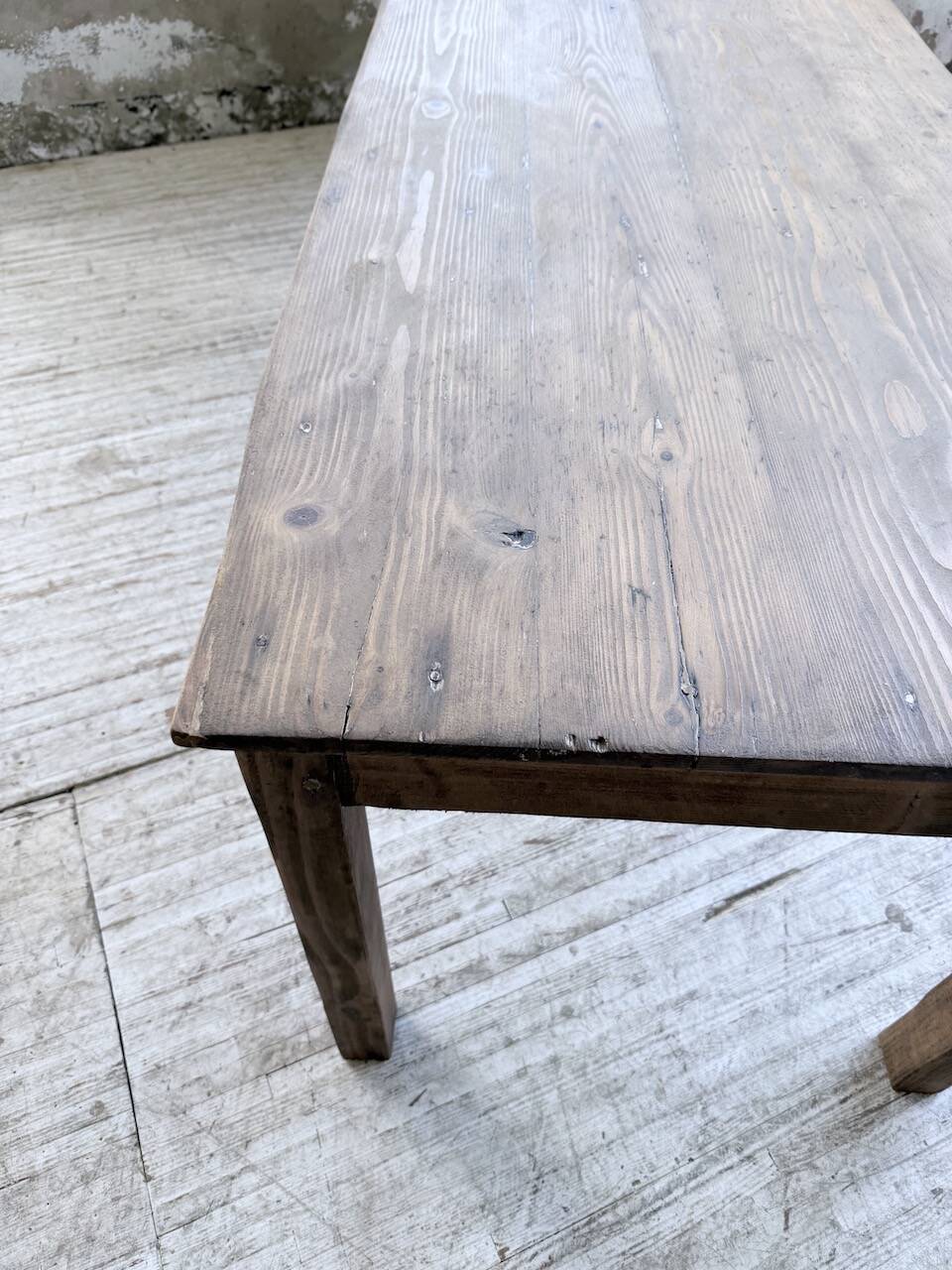 Farm table in pine 1950 250cm