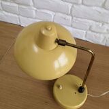 Yellow desk lamp