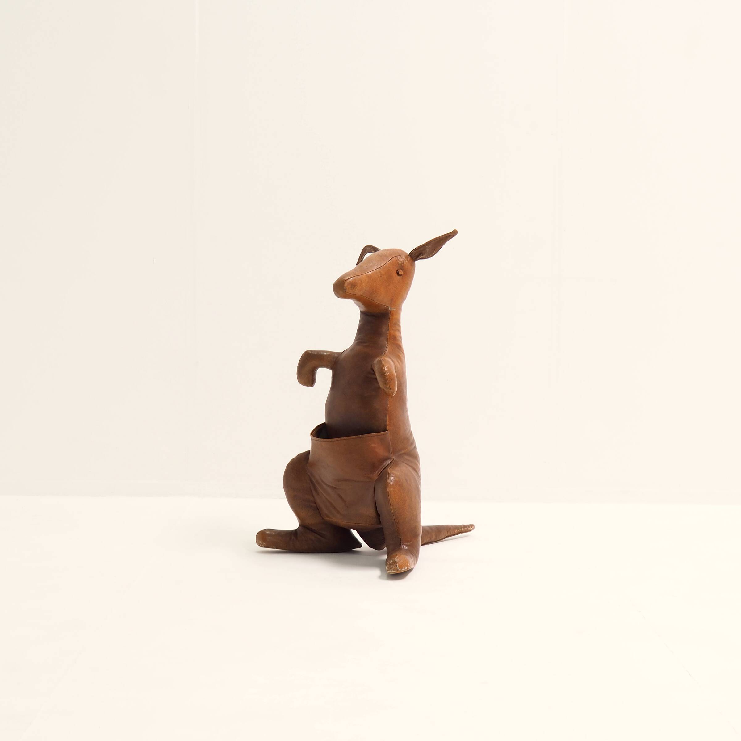 1960s Leather Kangaroo by Dimitri Omersa for Abercrombie & Fitch