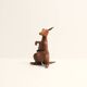 1960s Leather Kangaroo by Dimitri Omersa for Abercrombie & Fitch