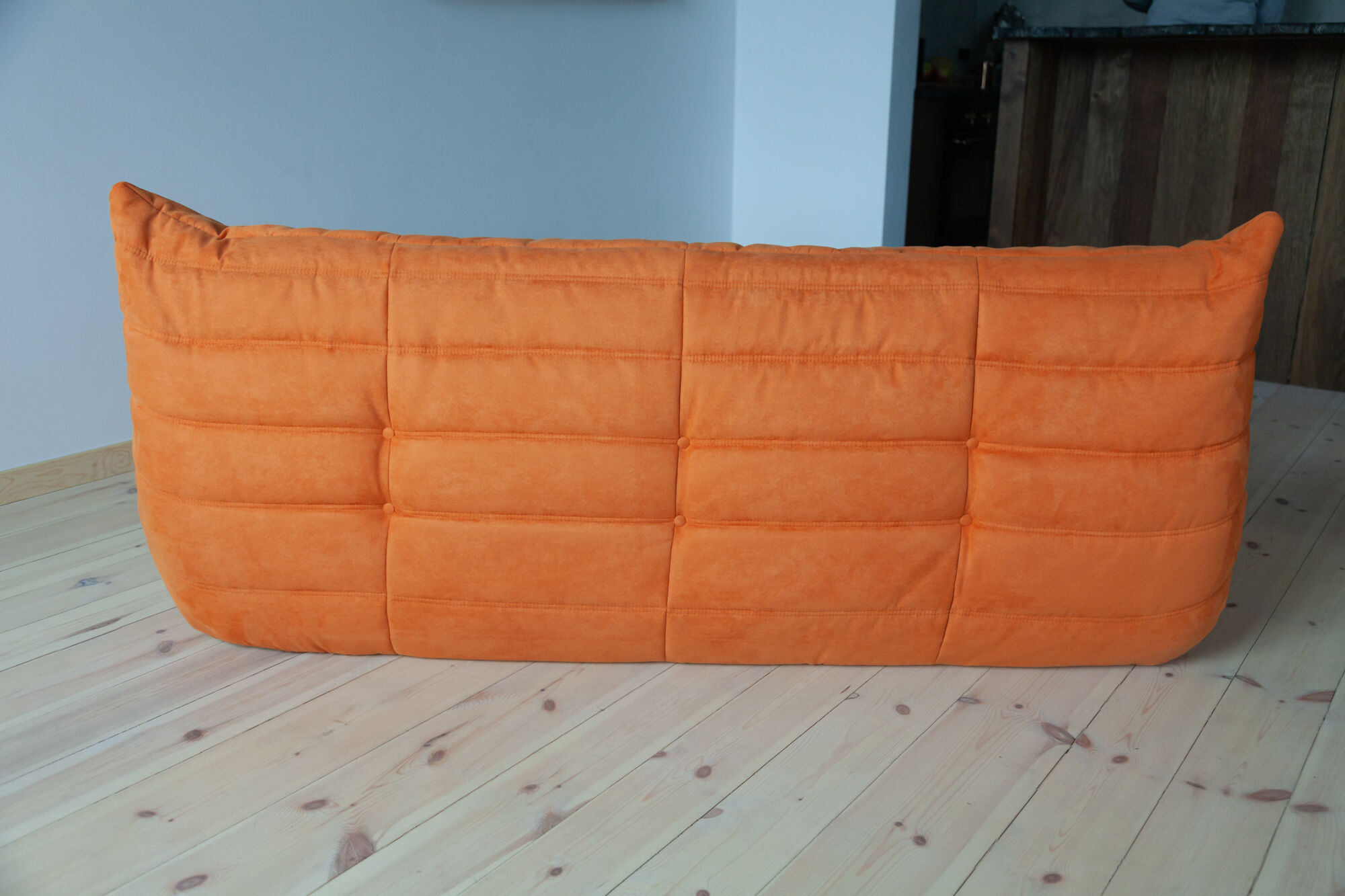 Togo 3 seater sofa in Microfiber designed by Michel Ducaroy 1973