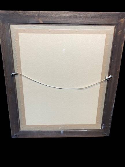 Knife painting signed Moun-Pollat