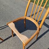 Set of 4 chairs by Antoine Suman