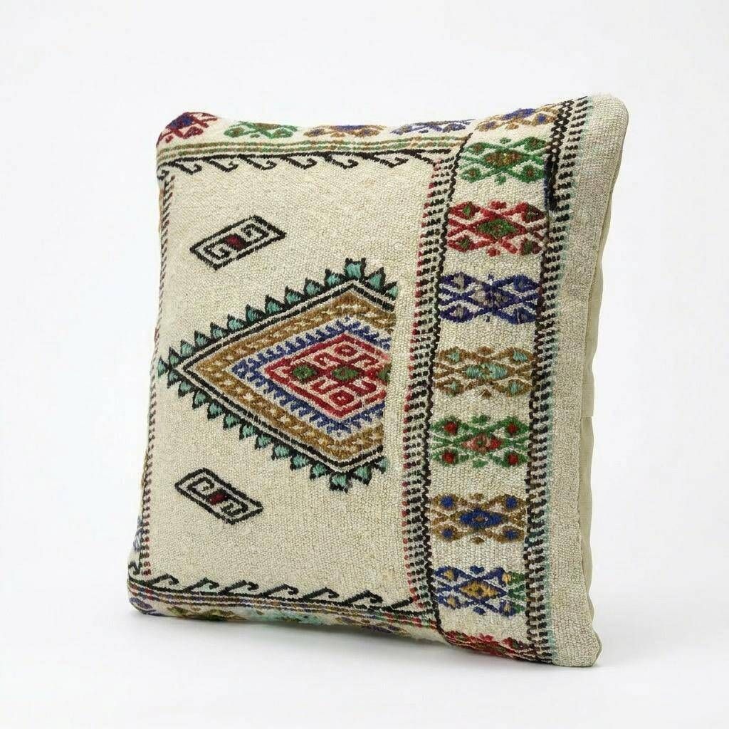 Vintage kilim cushion cover 33x36 cm