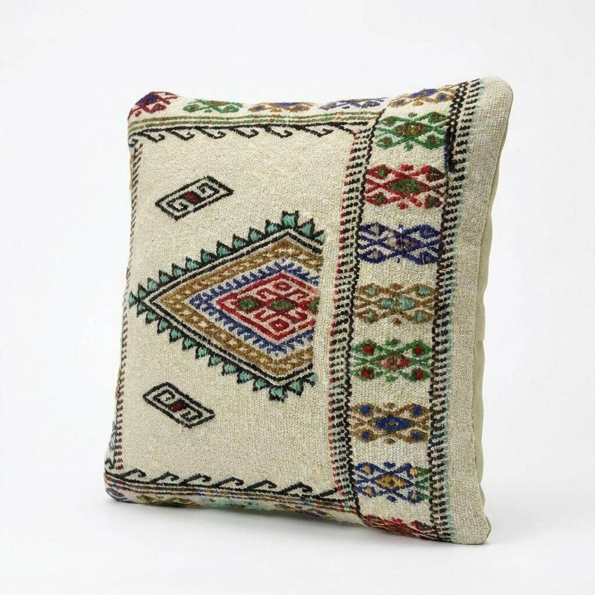 Vintage kilim cushion cover 33x36 cm