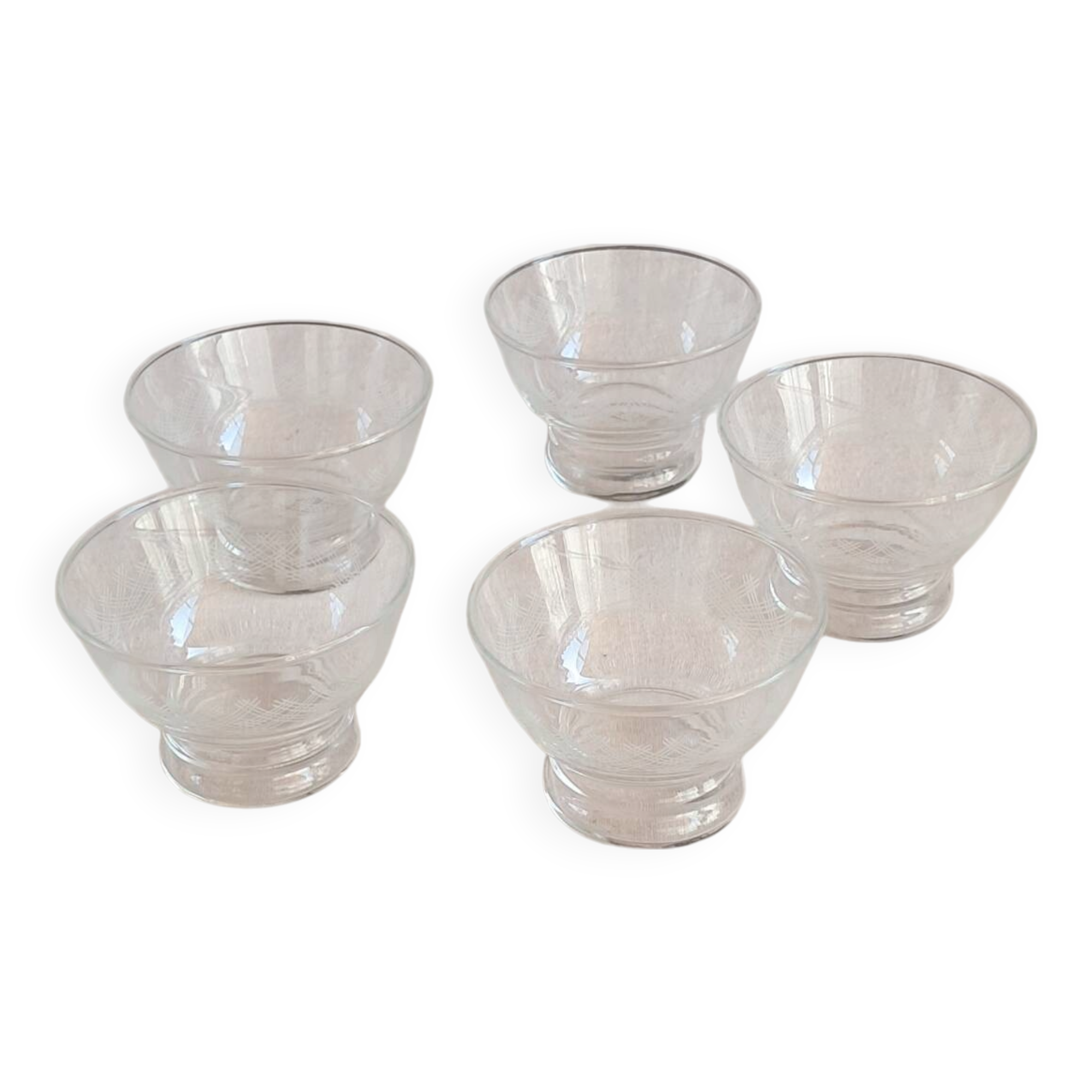 Vintage champagne glasses