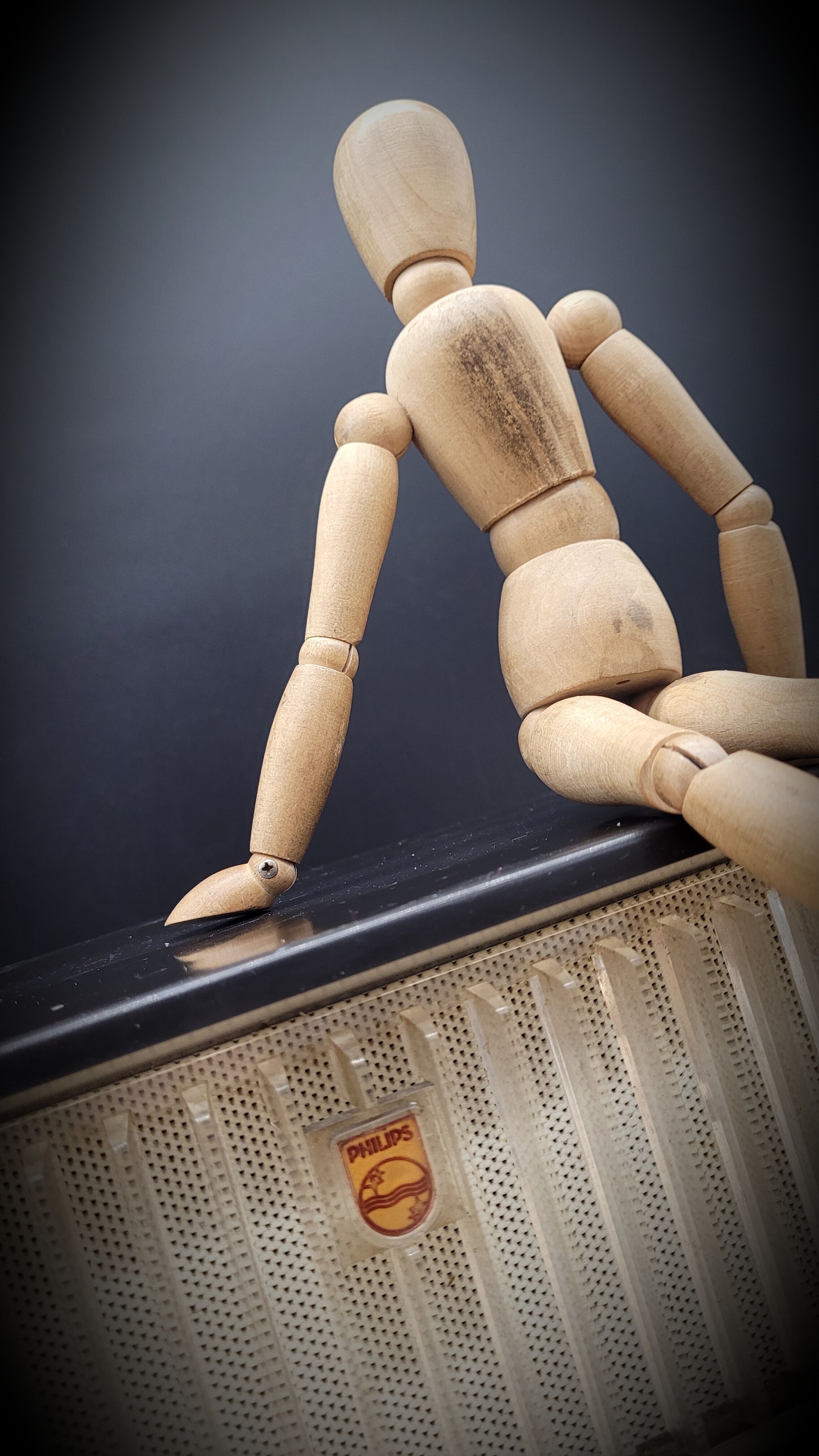 Radio Philips bakelite