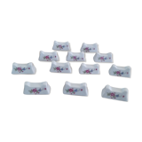 Porcelain knife holder flower pattern