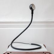 Black Hebi lamp by Isao Hosoe for Valenti, large version, 1970s.