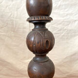 Old tripod side table with drawer