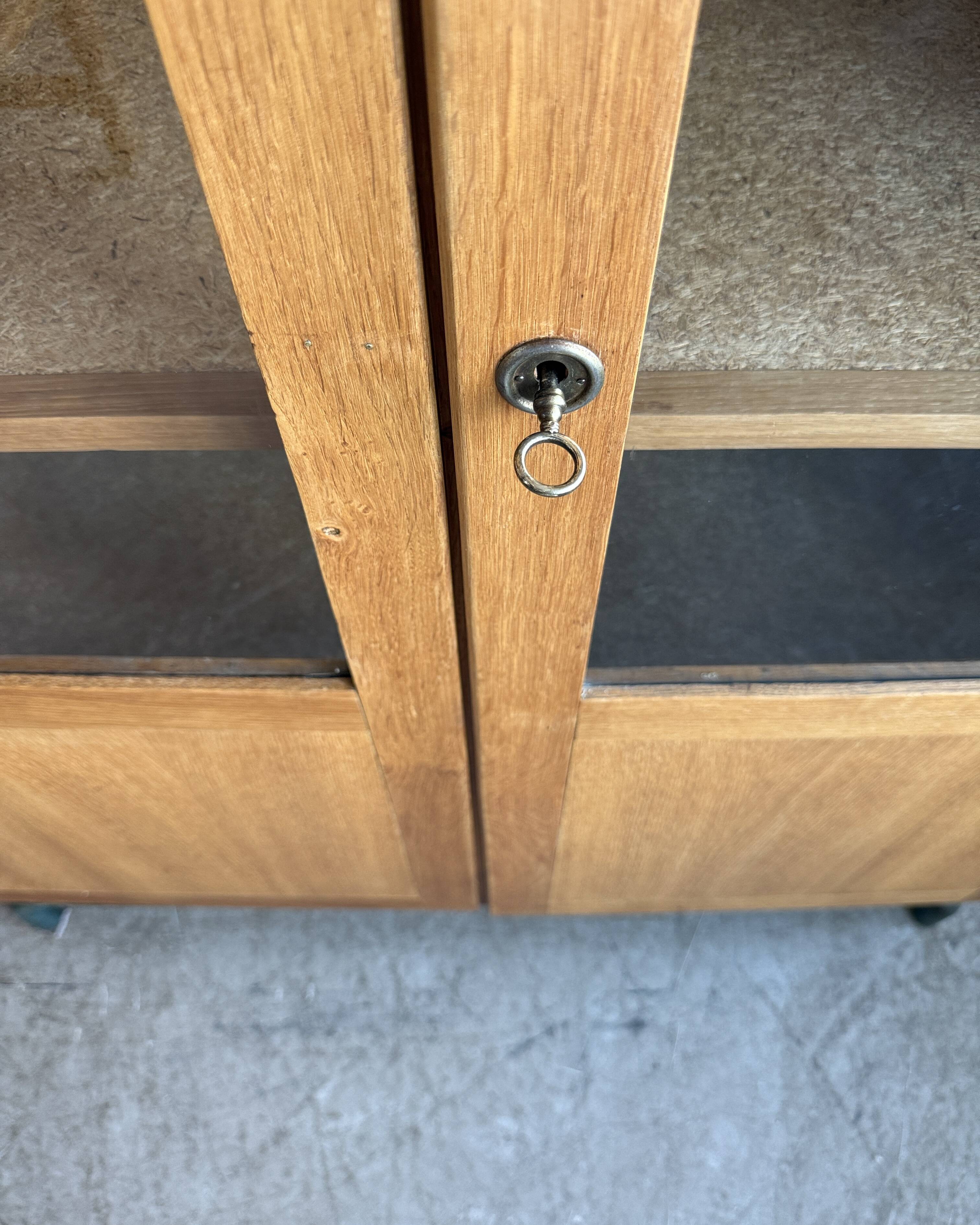 Vintage school display cabinet (renovated)
