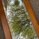 Vintage oak mirror 48x133cm