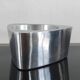 Large Candle Holder / Vintage Photophore IKEA Brushed Aluminium 90s