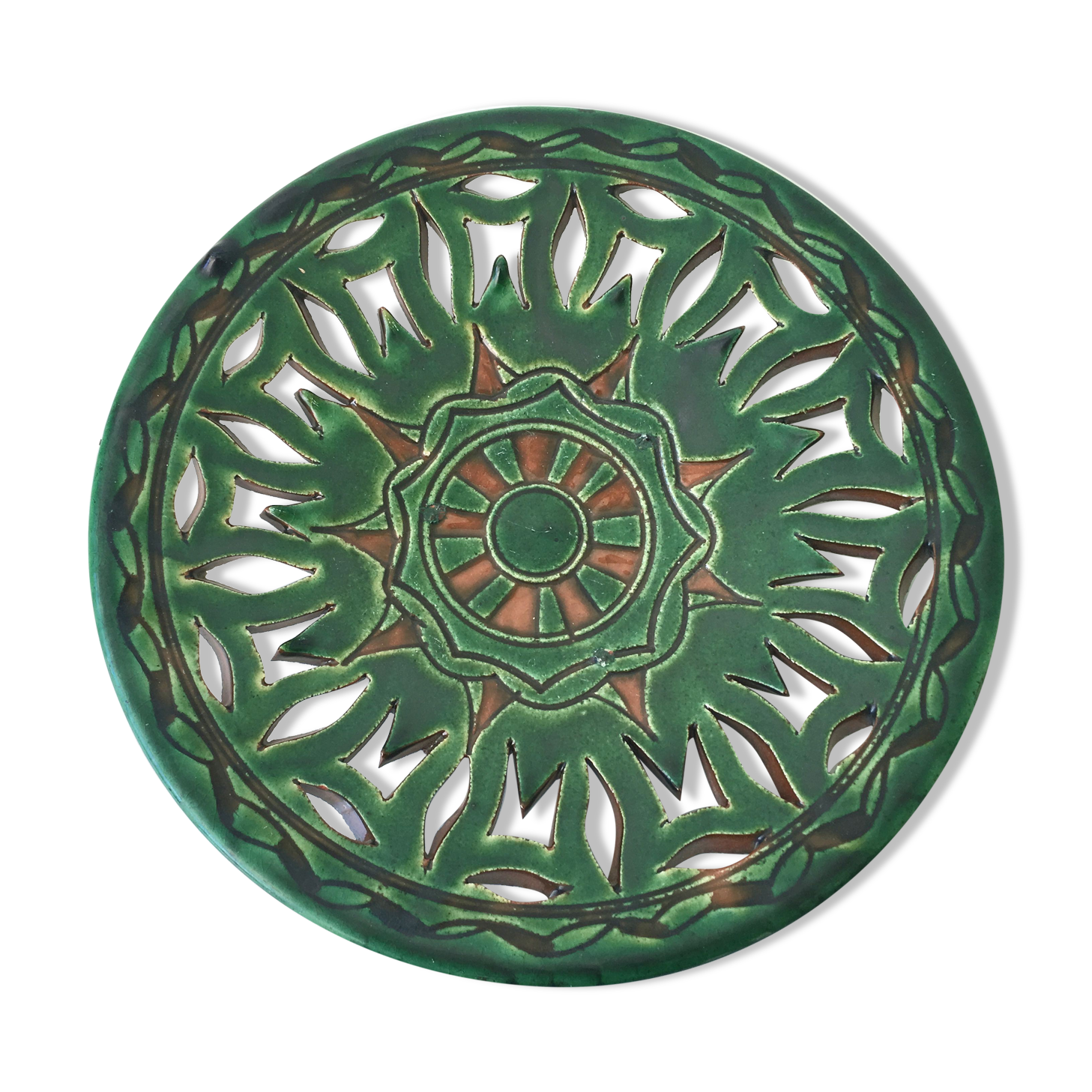 Plat à fruits ajouré Ubeda Andalousie