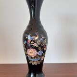 vase noir en verre