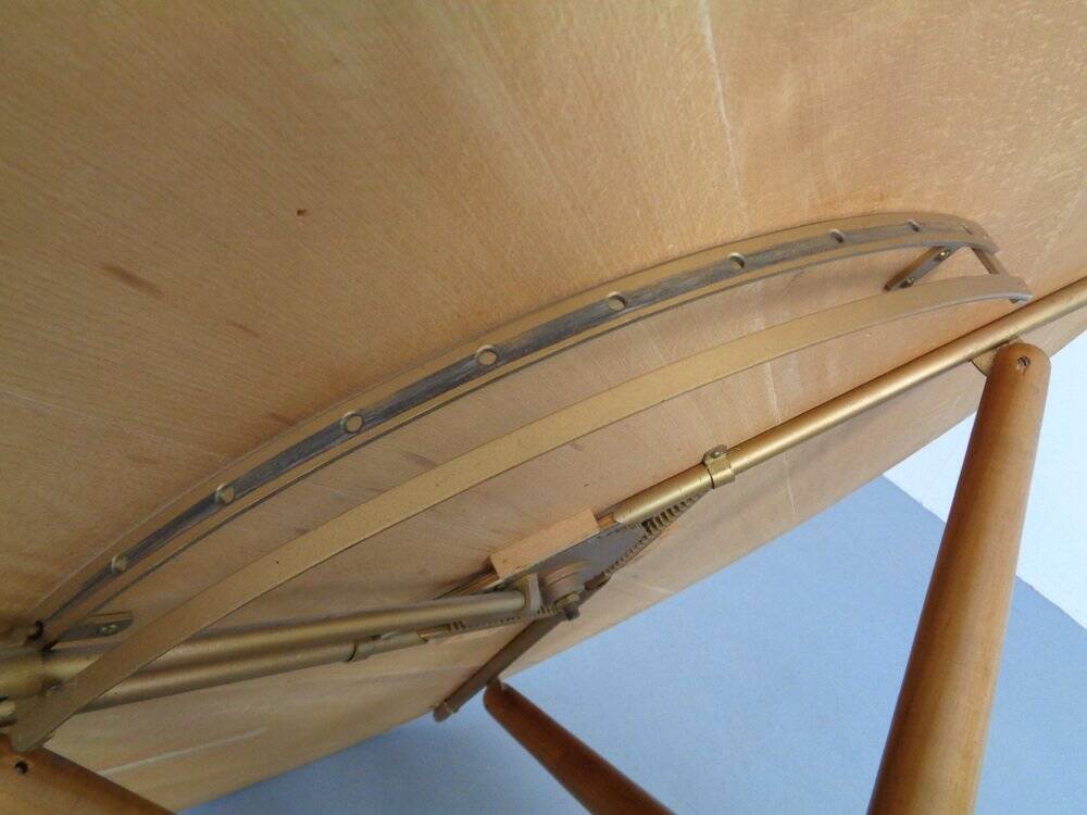 Adjustable Table by Jürg Bally for Wohnhilfe, Switzerland, 1950s