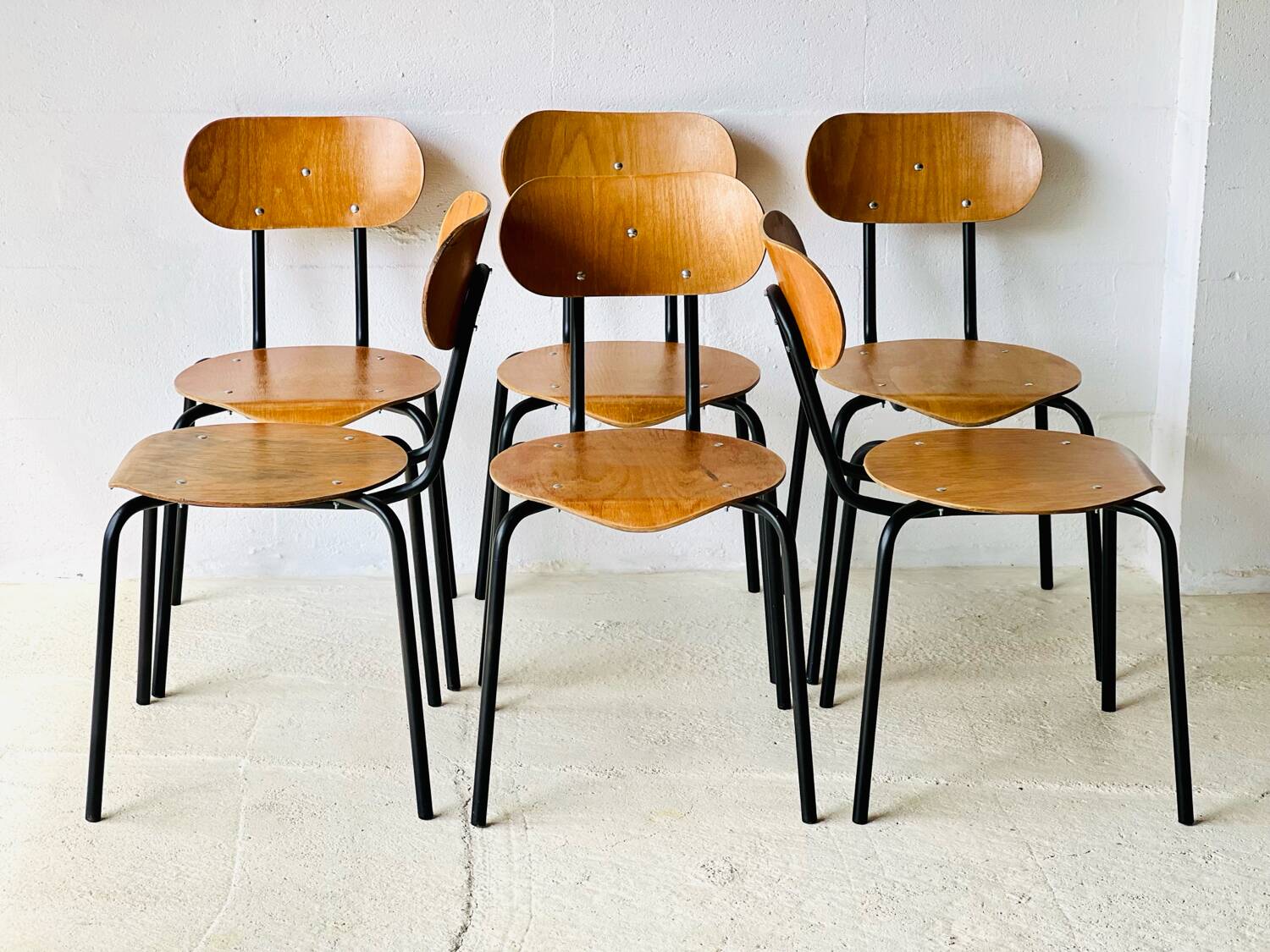 School Chairs by Kovona, set of 6