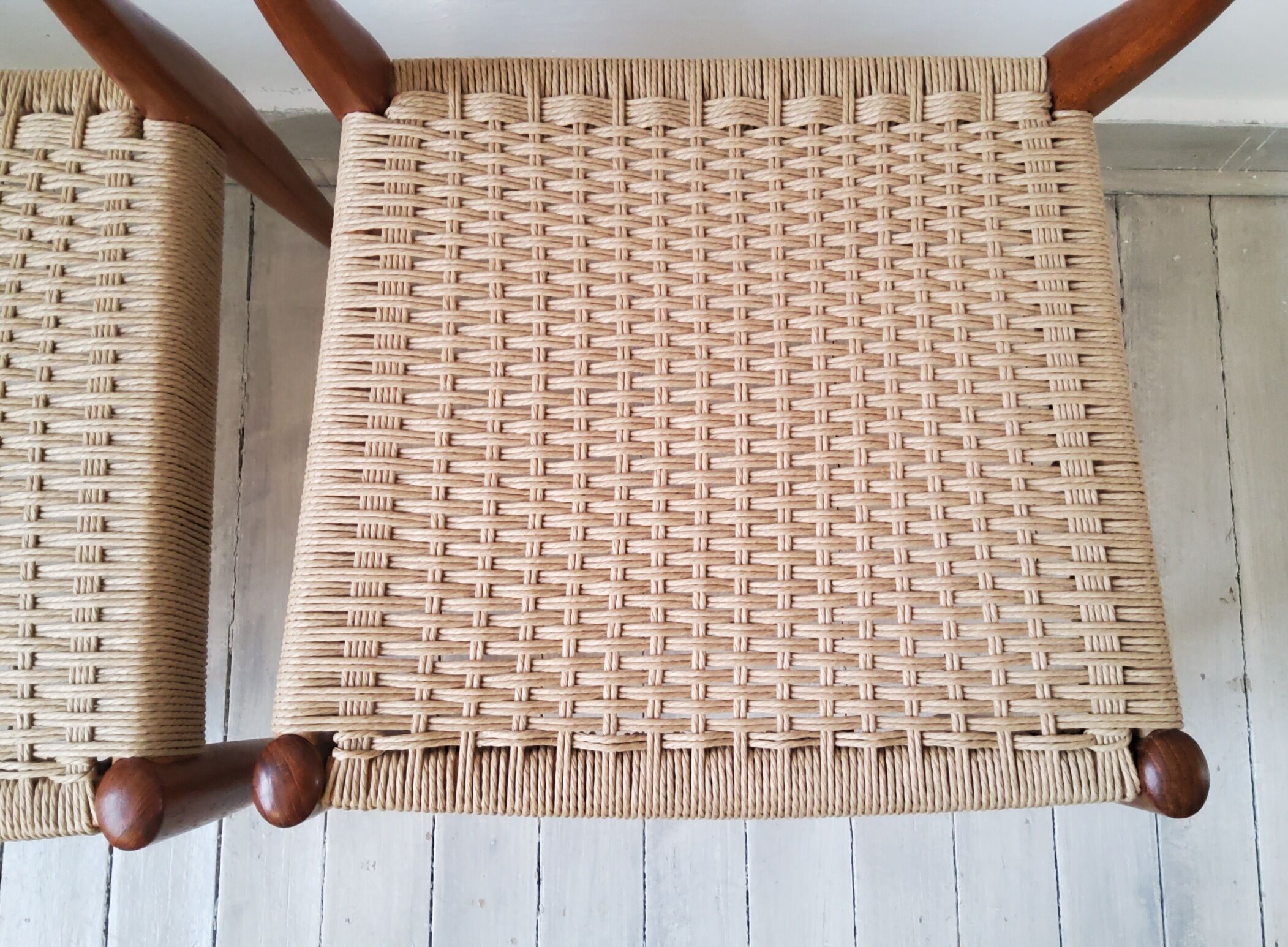 Vintage Niels Otto Møller 1950s chairs