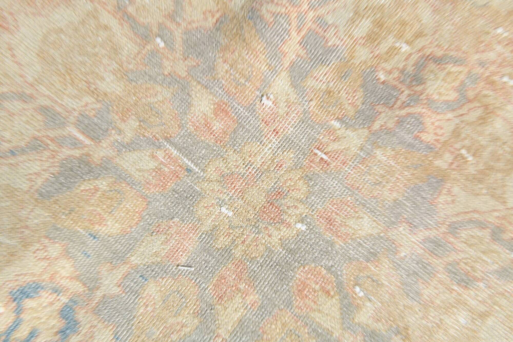 Shades Of Pink Large Vintage Persian Carpet, Hand Knotted Rug, 282x426 Cm