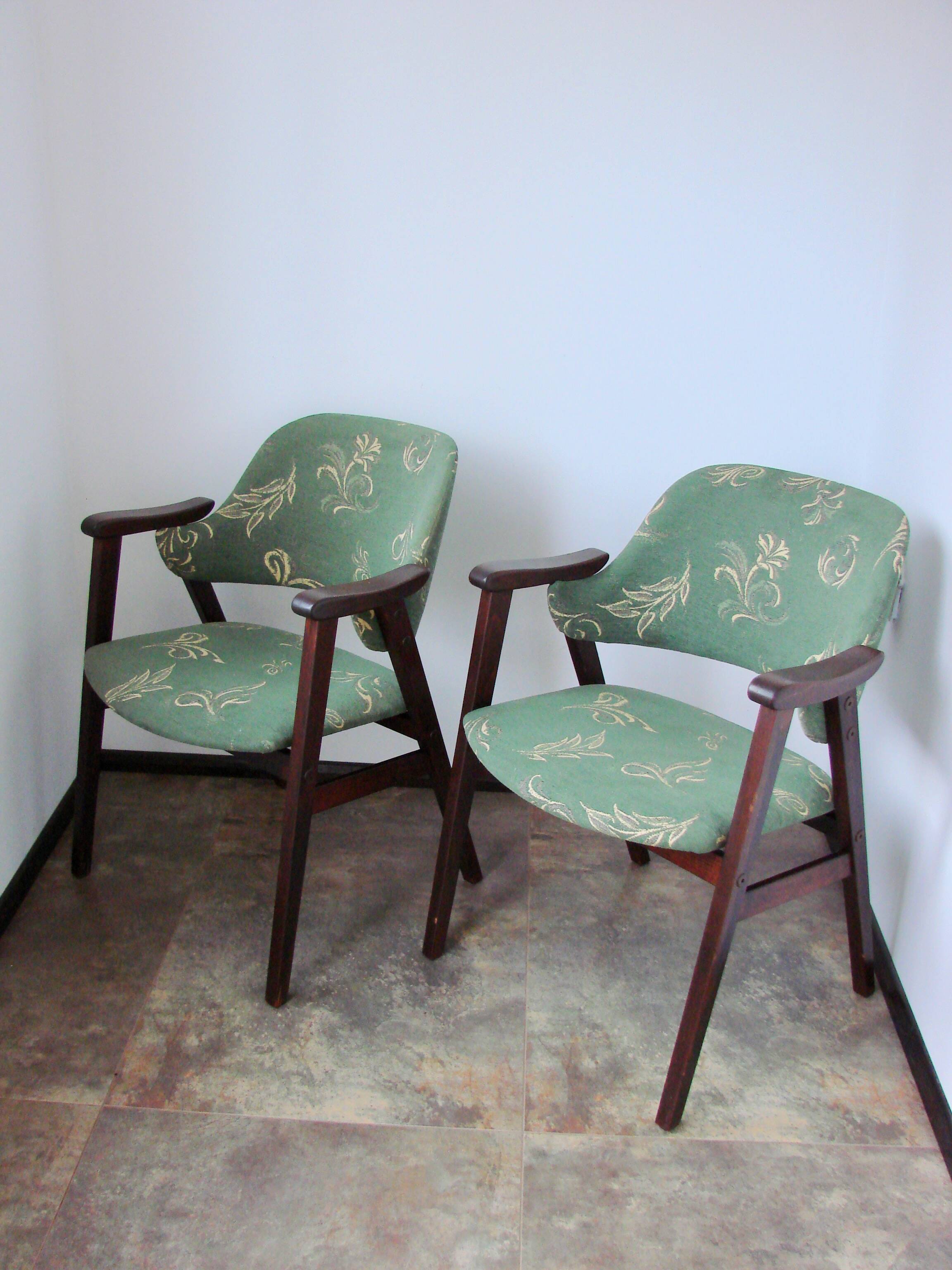 A pair of Scandinavian armchairs by Johanson Design, 1970s – vintage